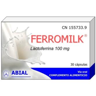 FERROMILK lactoferrina 100mg. 30cap.