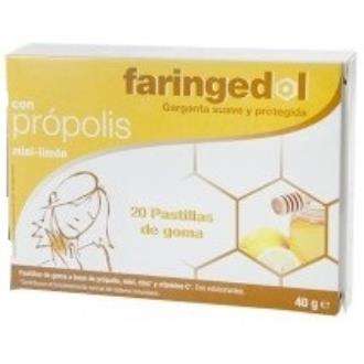 FARINGEDOL sabor limon miel 20pastillas de goma