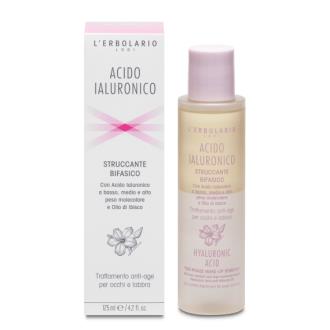ACIDO HIALURONICO desmaquilhador bifasico 150ml.