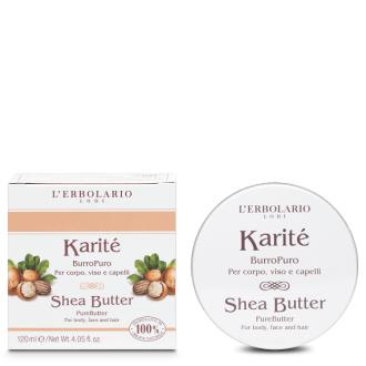 KARITE manteiga para corpo rosto e cabelo 120ml.