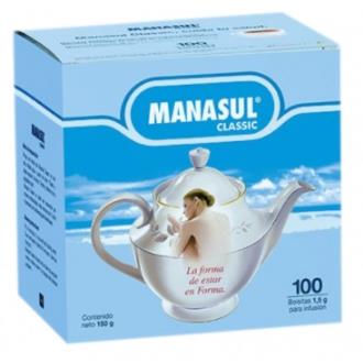MANASUL classic infusion 100bolsitas.