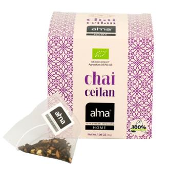 TE CEILAN CHAI infusion 15piramides. ECO VEGAN