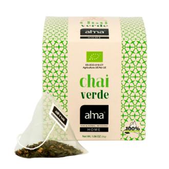 TE VERDE CHAI infusion 15piramides. ECO VEGAN
