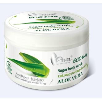 ECO BODY exfoliante corporal azucar y aloe 250gr.