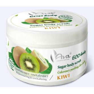 ECO BODY exfoliante corporal azucar y kiwi 250gr.