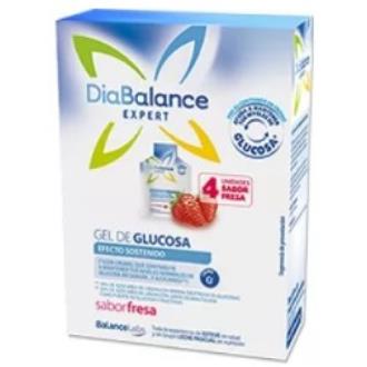 DIABALANCE gel glucosa efeito sustentado morango 4ud.