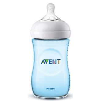 BIBERON NATURAL azul 260ml. SCF035/17