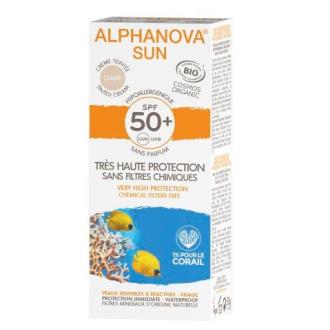 SOLAR FACIAL SPF50+ color hipoalergenico 50gr. BIO