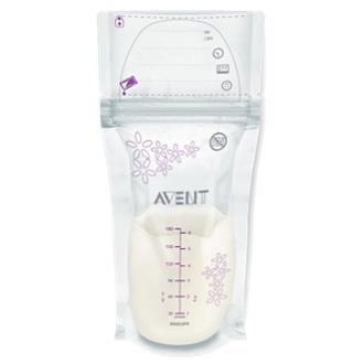 BOLSAS PARA LEITE MATERNO 180ml/25ud SCF603/25