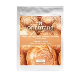 MASCARILLA FACIAL seda con baba caracol 1ud.