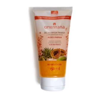 LIMPIADOR FACIAL gel con arroz aloe y papaya 150ml