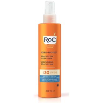 ROC SOL loção hidratante spray SPF30 200ml.
