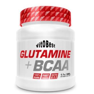 GLUTAMINA+BCAA sabor cola 1kg.**