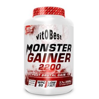 MONSTER GAINER 2200 carbohidratos choco 3,5kg.**