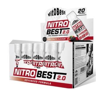 NITROBEST 2.0 frutas del bosque 20vialx60ml.**