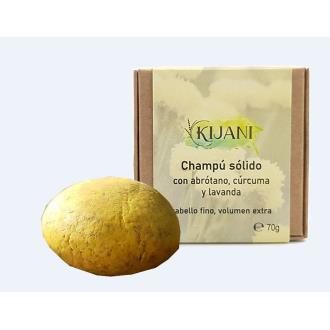 CHAMPU SOLIDO CABELLO FINO curcuma 70gr.