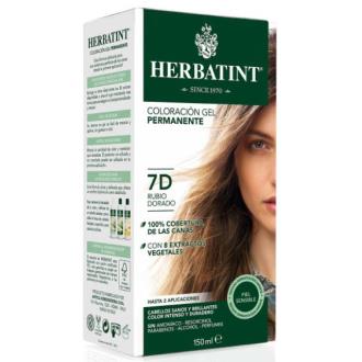 RUBIO DORADO 7D coloracion gel 150ml.