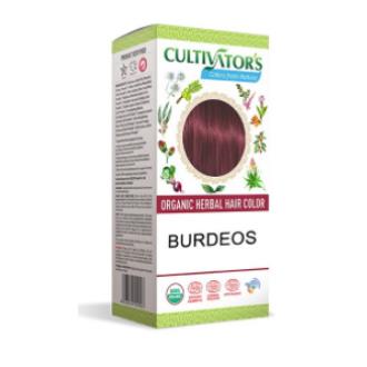 BURDEOS tinta orgânica 100gr. ECOCERT