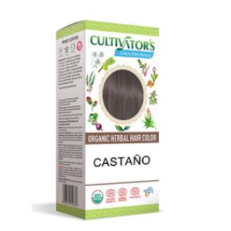 CASTANHO tinta orgânica 100gr. ECOCERT