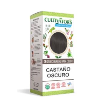 CASTANHO ESCURO tinta orgânica 100gr. ECOCERT