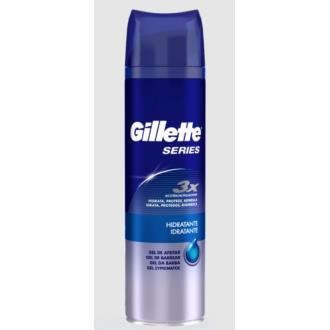 GILLETTE SERIES gel de afeitar hidratante 200ml.