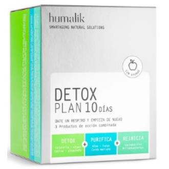 HUMALIK DETOX PLAN 10 dias 10sbrs+10comp.