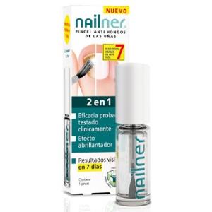 NAILNER pincel 2 em 1 anti fungos 5ml.