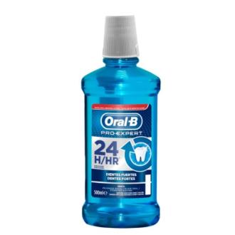 COLUTORIO ORAL B dientes fuertes 500ml.