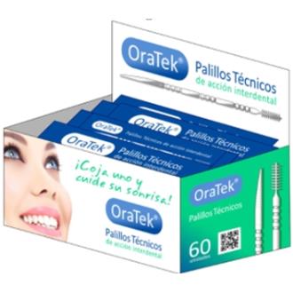 BASTÕES TÉCNICOS ORATEK escova interdental 60ud