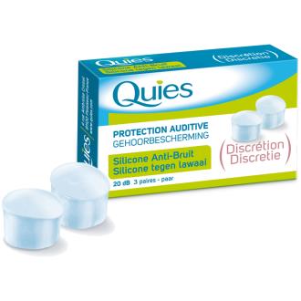 TAMPÕES ANTIRUIDO silicone 6ud. QUIES
