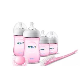 SET RECIEN NACIDO gama natural rosa SCD301/03