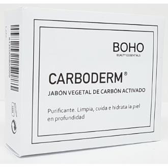 CARBODERM carbon activado jabon pastilla 100gr.