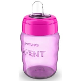 VASO boquilla blanda rosa 260ml. SCF553/03