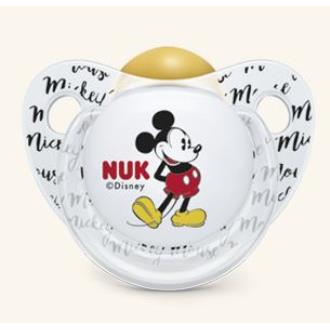 PACK CHUPETE MICKEY 18-36 latex 6ud surtidas