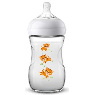 BIBERON NATURAL safari tigres 260ml. SCF070/20