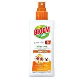 BLOOM LOÇÃO REPELENTE tropical 100ml.