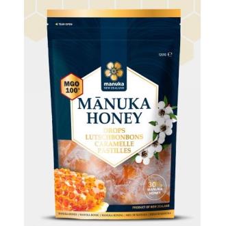 MIEL DE MANUKA RAW MGO 100+ caramelos 120gr.