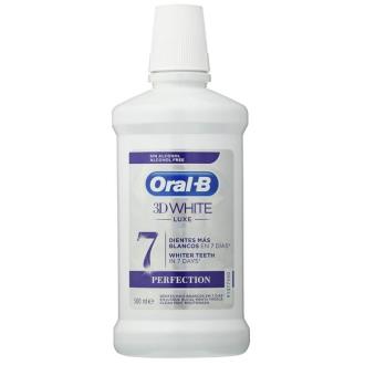 COLUTORIO ORAL B 3D WHITE LUXE PERFECTION 500ml.