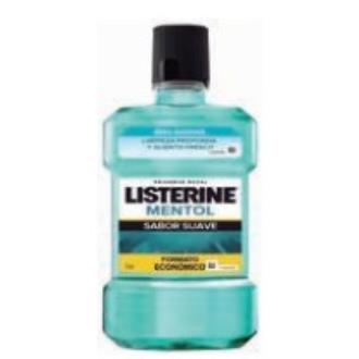 LISTERINE MENTOL suave 1L