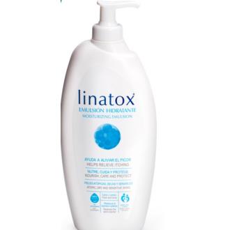 LINATOX emulsão hidratante 500ml.