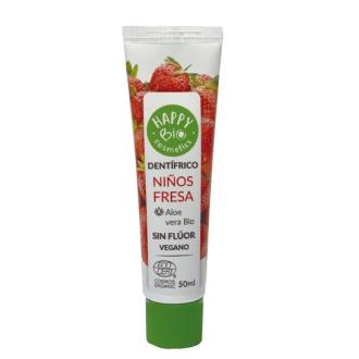DENTIFRICO INFANTIL morango sem fluor 50ml. ECO