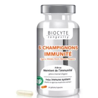 5 CHAMPIGNONS IMMUNITE 30cap.