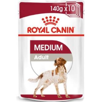 ROYAL CANINE ADULT MEDIUM POUCH CAJA 10X140gr.