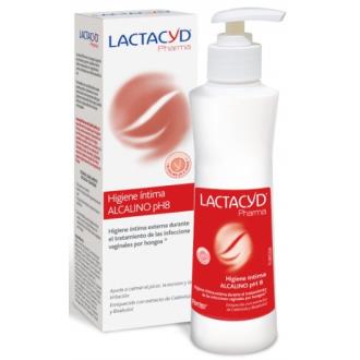 LACTACYD PHARMA alcalino PH8 250ml.