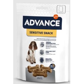 ADVANCE CANINE SENSITIVE SNACK CAJA 7X150gr.