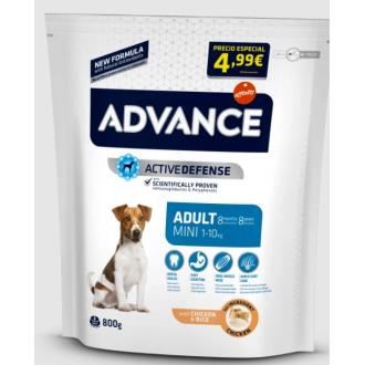 ADVANCE CANINE ADULT MINI POLLO ARROZ 800gr.
