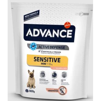 ADVANCE CANINE SENSITIVE MINI SALMON 800Ggr.