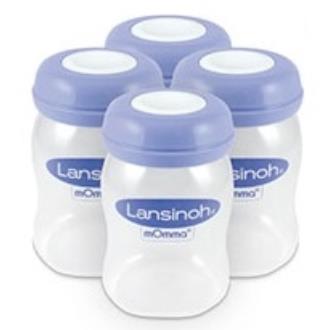 BOTELLA DE ALMACENAMIENTO de leche materna 4x160ml