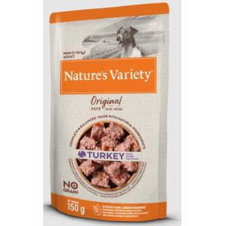 NATURE´S VARIETY CANINE ADULT MINI PAVO 8X150gr.