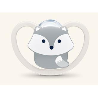 PACK CHUPETE SPACE 18-36 silicona 6ud surtidas